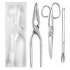 MALANG - Full stainless steel Crab Leg cracker,scissor and picks,seafood