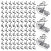 AOKLIT 100 Pcs Beam Clamp, 1/4" x 20 Beam Clamps
