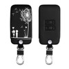 kwmobile Car Key Case Compatible with Renault 4-Button Smartkey Car