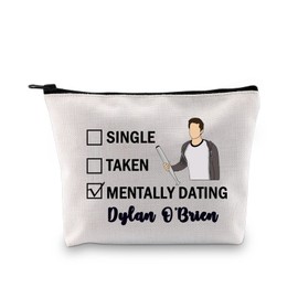 PYOUL Dylan O Inspired Gift Mentally Dating Dylan O Makeup Bag Stiles Stilinski Fan Cosmetic Bag Dylan O Merch (Dylan O B EU)