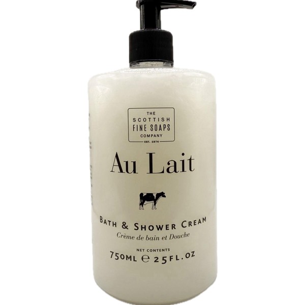 Scottish Fine Soaps The Au Lait Bath & Shower Cream,