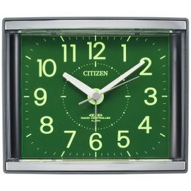Citizen Atomic Alarm Clock Analog zi-ru R434 Land Collection Light Letters Board Gray Citizen 4rl434 – 008 