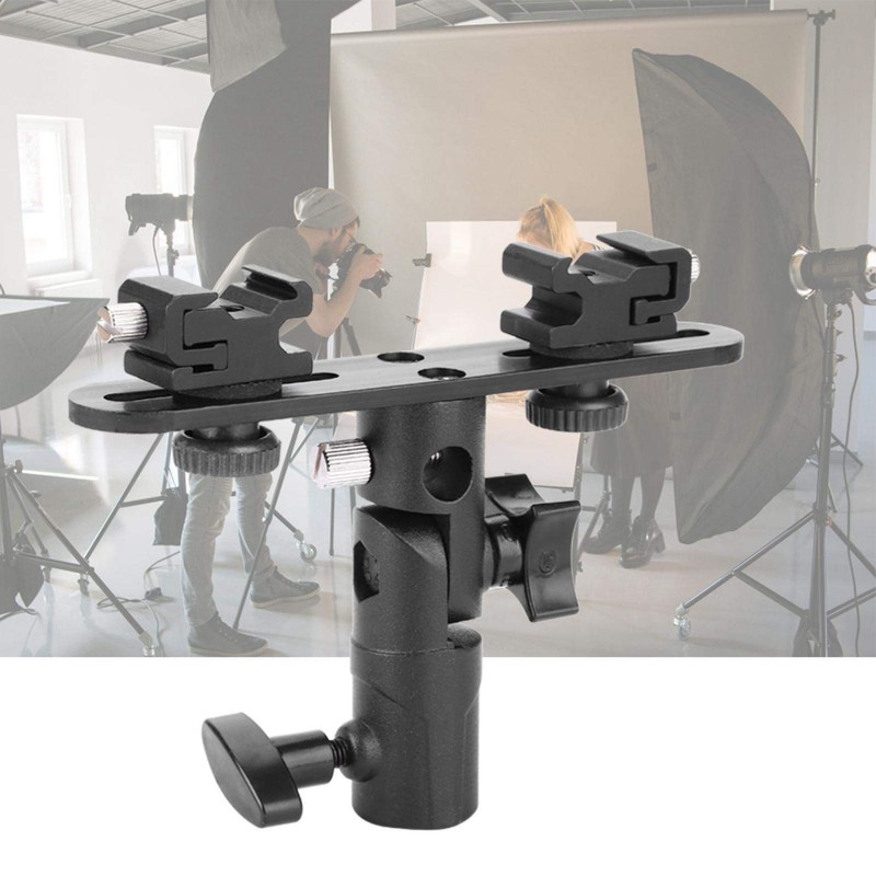 Kuuleyn Flash Mount, Flash Rail, Hot Shoe Flash Stand Umbrella