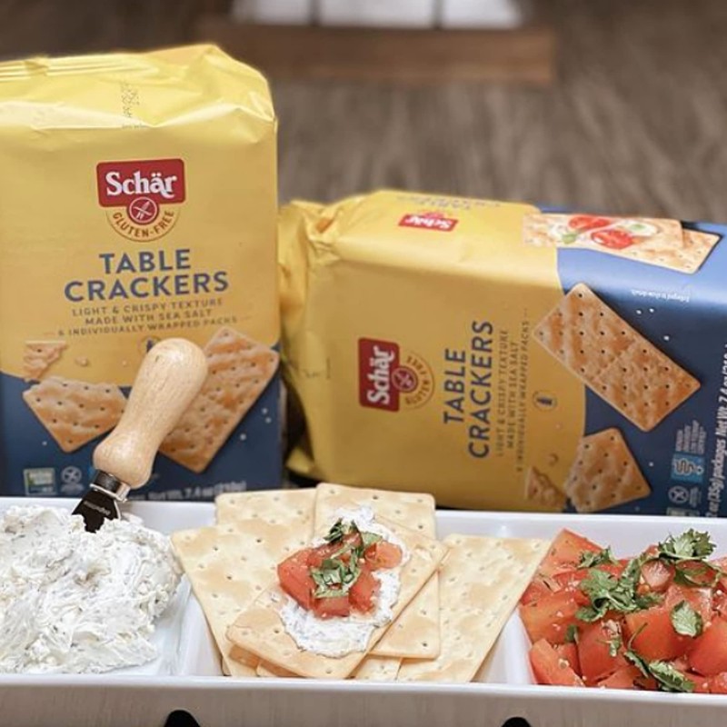 Schar - Table Crackers - Certified Gluten Free - No