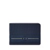 Fossil Men's Front Pocket Wallet, Navy, One Size