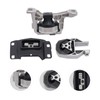 3pc Engine Mount Set for 2013-2016 Ford Escape 1.6L ,