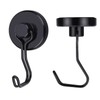EGEN [Set of 2] Super Strong Magnetic Hooks, Vertical Load