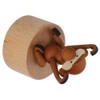 Animal Wooden Clockwork Music Boxes Children Kid Birthday Holiday Gifts