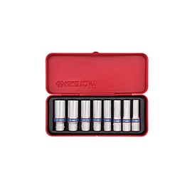 KING TONY 3508MR Deep Socket, 3/8-inch, Set of 8