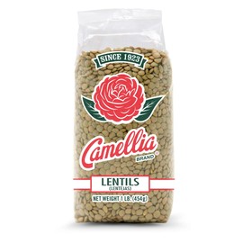 Camellia Brand Dry Lentils, 1 Pound Bag