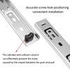 ETOPARS 1 Pair 12" Heavy Duty 27mm Drawer Runners Slide