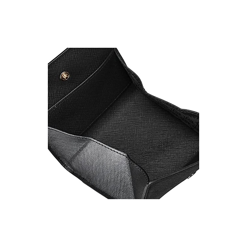 Dunhill Plain Men's Coin Purse, Black, Black, Free size