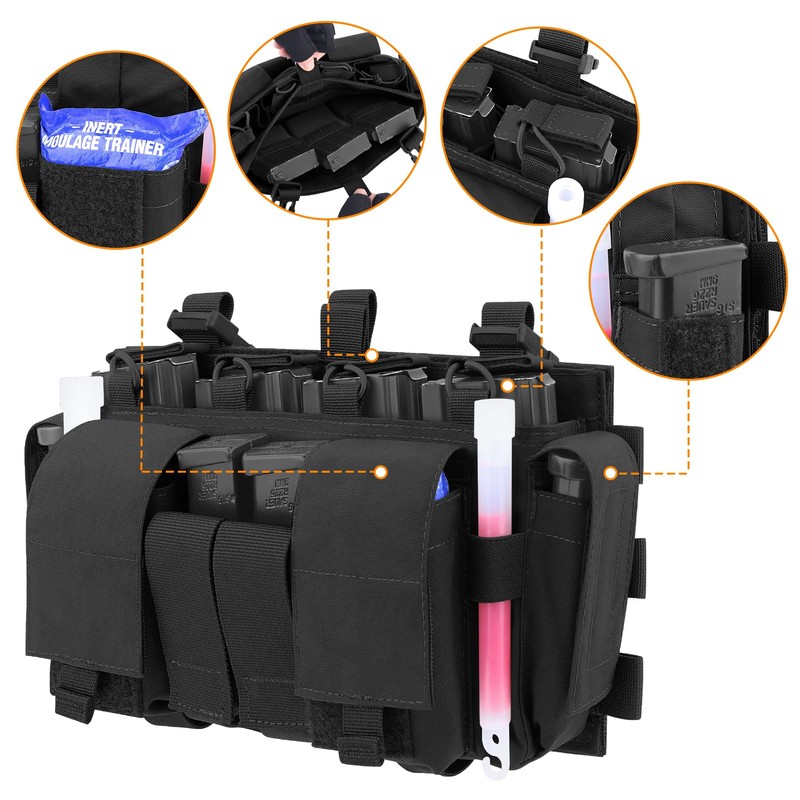 KRYDEX GEAR Tactical MF IV Placard 556 & 9mm Magazine