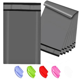 10 Strong Large Grey Mailing Postal Postage Bags 12 x 16" Packaging Mailers, Venuscello [Use in Parcel, Delivery, Shipping, Mail, Package] [Plastic Envelopes]