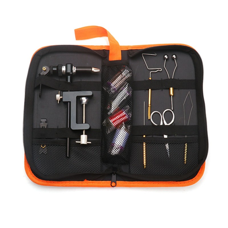 Fly Tying Tools Kit with Fly Tying Threader Needle Whip