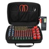 ShellKingdom Battery Organizer Storage Case with Tester, Battery Vault Case