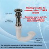 Leyso Stainless Steel Bar Sink Drain 1” Nominal Pipe Size