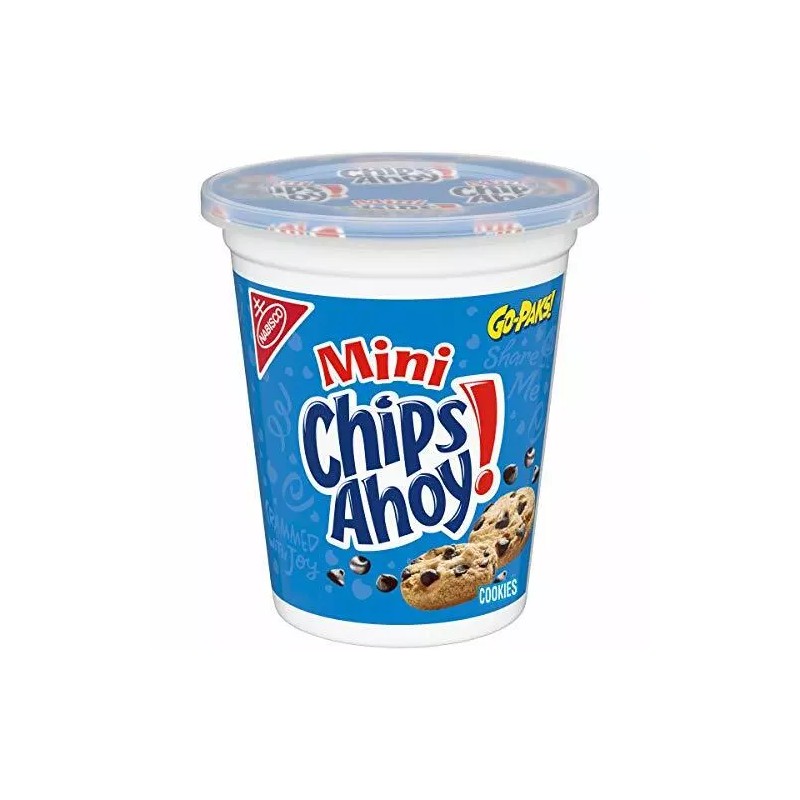 CHIPS AHOY! Mini Chocolate Chip Cookies, 3.5 oz (1-Cup)