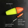 Fishing Bobbers, EVA Foam Night Fishing Float Luminous Glowing Bobbers
