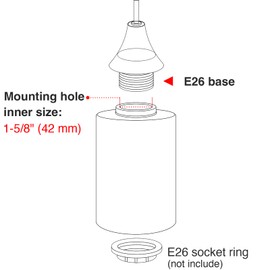 GoldSwift 3 Pack Amber Alabaster Glass Replacement Globe & Shade, 6-1/16" Tall, 1-5/8 inch Fitter, Farmhouse Frosted Cylinder Glass Lamp Cover for Chandelier Pendant Light Wall Sconce Light Fixtures
