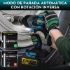 3/4'' Llave Impacto Inalámbrica Sin Escobillas Gisam W4030