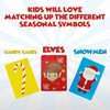 SRV Hub 52Pcs Kids Xmas Playing Cards 12.5cm Each |