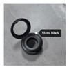 2Pcs Black Empty Eyeshadow Boxes Round Refillable Storage Case Container