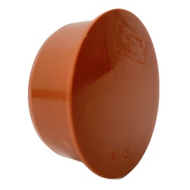 KG Socket Plug DN 200 PVC-U Duct Pipe System | End Cap | Waste Water Cap Plastic | Plastic Plug | End Cap | Plug Sleeve | External Drainage Systems | Waste Water