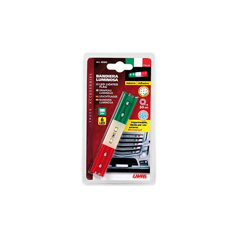 Lampa 96969 Italian flag bright 6 LED 24 V