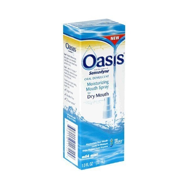 OASIS MOIST MOUTH SPRAY 1OZ by EMERSON HEALTHCARE Part No: 89866900201