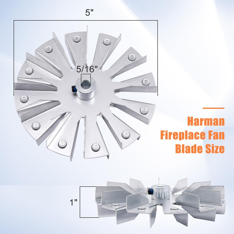Hipoilk 3-21-08639 Combustion Blower Motor for Harman P68, P43, P61,