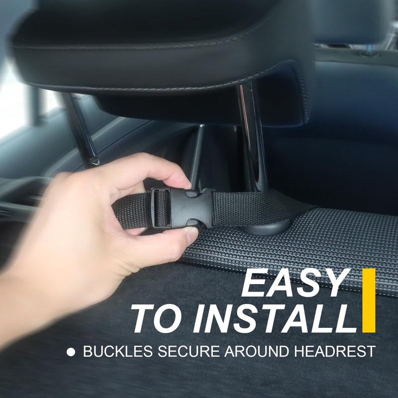 LoyaGour Back Seat Cover for Car Trucks Van SUV,Waterproof Rear