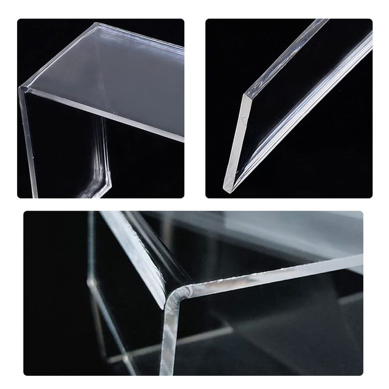 Loopunk 5 Pieces Acrylic Display Stands 5 Sizes Acrylic Display