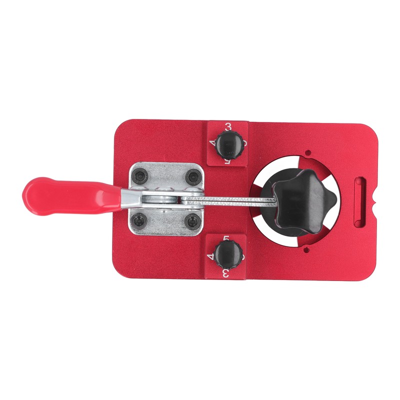 Hinge Hole Opener Aluminum Alloy Hinge Drilling Jig Cabinet Door