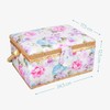 Navaris Sewing Box Sewing Box Sewing Case for Handmade -