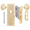 Tuff Stuff-Inside Mortise Bathroom Lockset - No Key
