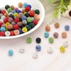 PATIKIL 10mm Rhinestone Beads, 100pcs Clay Rhinestone Beads Disco Ball