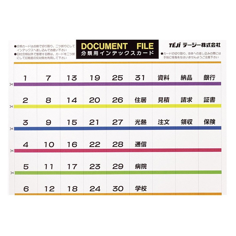 Teji FD-243 Document Files 2 A4 