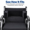 Wheelchair Side Support Pad – Foam Wedge for Added Seating