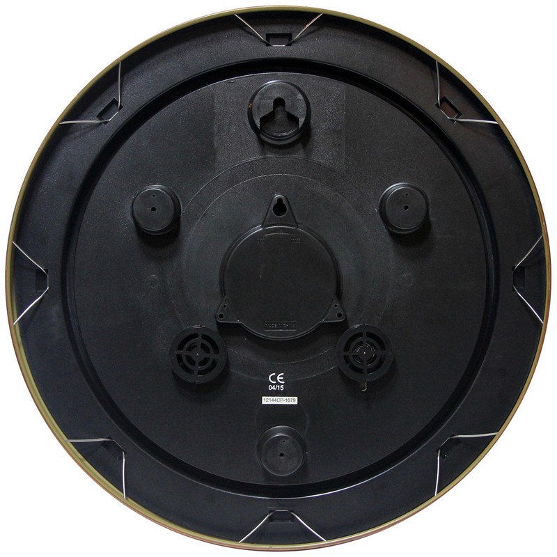 Infinity Instruments 12144CP-1679 Wall Clock The Craftsman