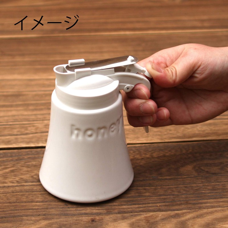 Zero Japan BRM-41 WH Syrup Pot, White, W3.9 x D3.5