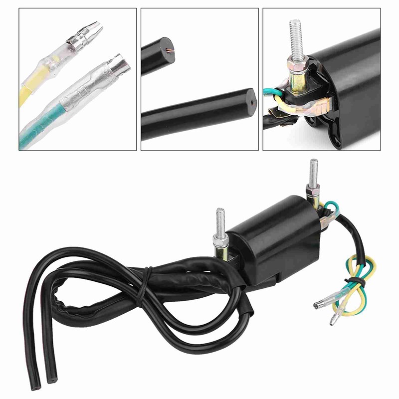 Motorcycle Accessory Ignition Coil Kit with 4 caps for KZ,