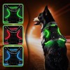 Generic Green (LED) Light Dog Harness | Dog Harness Medium