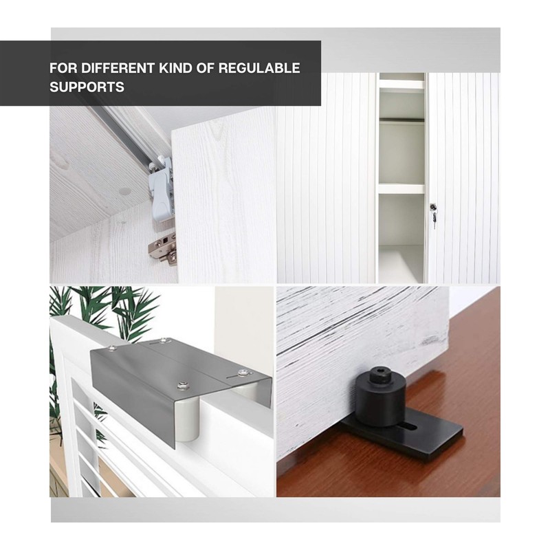 DOJA Industrial Nylon Sliding Door Rollers, 40 mm x 60