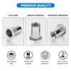 AKKTOL 200-PCS Rivet Nut Kit, Stainless Steel Rivnuts Kit, SAE