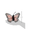 Folkmanis Mini Monarch Butterfly Finger Puppet, Orange, Black