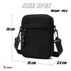 X-cross Mini Shoulder Bag, Small, Lightweight, Vertical, Sacoche, Body Bag,