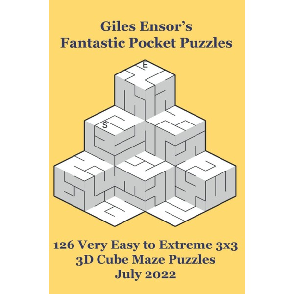 Giles Ensor's Fantastic Pocket Puzzles - 126 Very Easy to