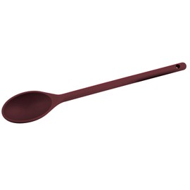 Winco 15" High-Heat Nylon Cooking Spoon For Temperatures up to 400°F, Red