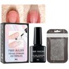 Nail Glue Instant Fix Gel - Cracked Nail Restoration with